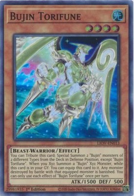 Bujin Torifune - LIOV-EN013 - Super Rare - 1st Edition - Near Mint