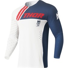 Thor Prime Jersey Drive Navy/White Size Mediu...