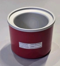 Cuisinart Ice Cream Maker ICE-20 ICE-21 ICE-25 Red Replacement Freezer Bowl ONLY