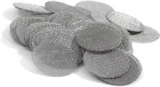 Made in the USA - 50 5/8 "(.625) 304 Stainless Steel Premium Pipe Screen Filters