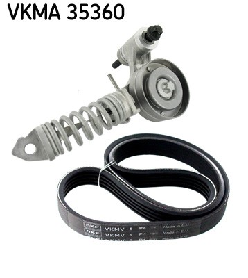 SKF VKMA 35360 V-Ribbed Belt Set for Chevrolet, Opel, Vauxhall
