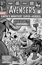 🔴🔥 AMAZING SPIDER-MAN #41 PASTROVICCHIO 1:100 DISNEY B&W VARIANT AVENGERS 2023
