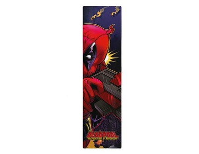 Stern Pinball Flipper Deadpool PRO Backbox Decal Left #820-78K1-01