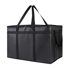 A1 Insulated Food Delivery Bag XXXL Insulated Reusable Grocery Cooler/Hot...