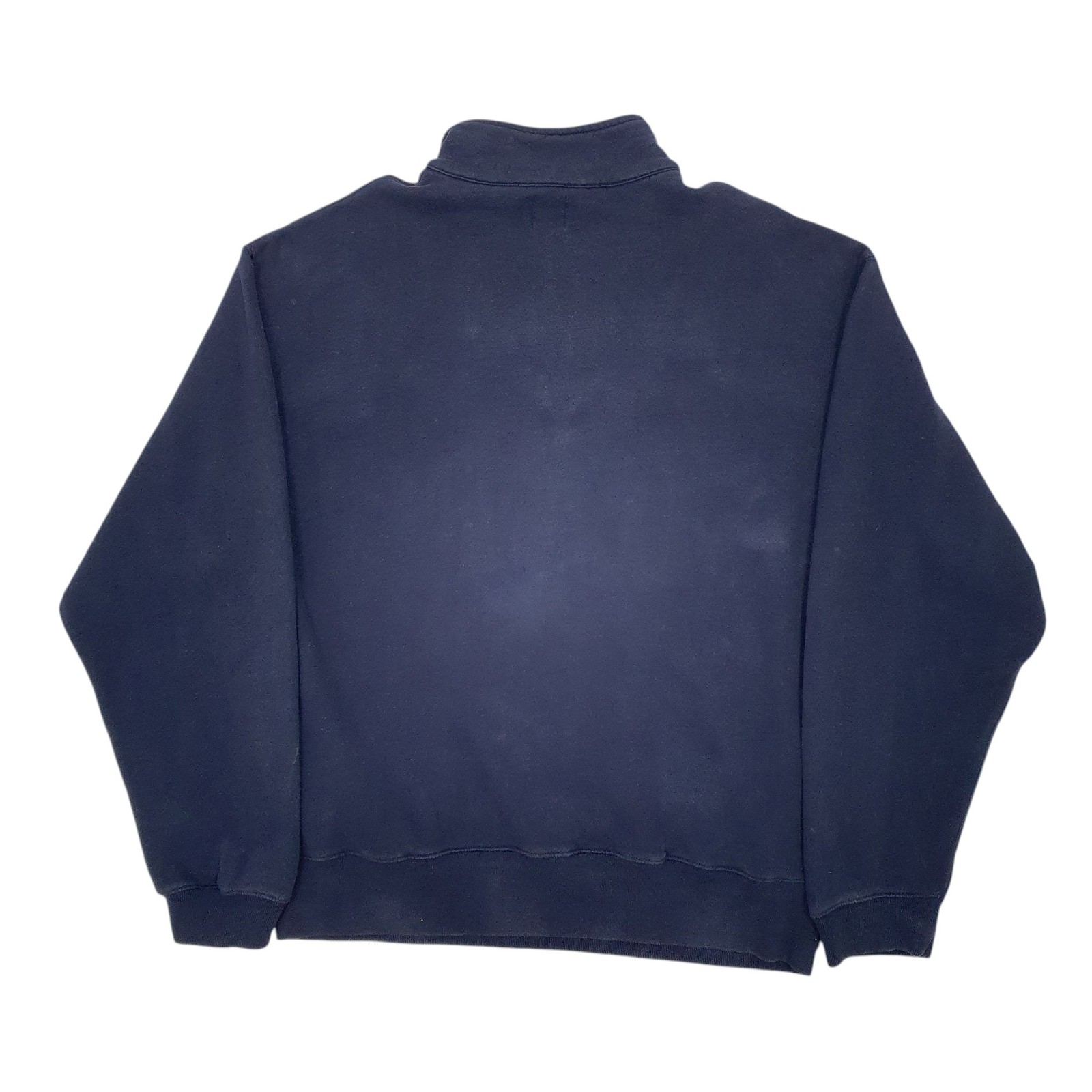 GAP 1/4 Quarter Zip Vintage 90s Spellout Jumper Sweatshirt Mens L image 3