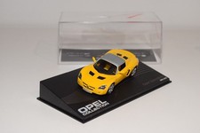 A68 1:43 IXO ALTAYA OPEL COLLECTION OPEL SPEEDSTER 2000-2005 YELLOW MIB