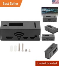 Elegant Aluminum Alloy Case for Raspberry Pi with Quick Access Ports - DIY Ready