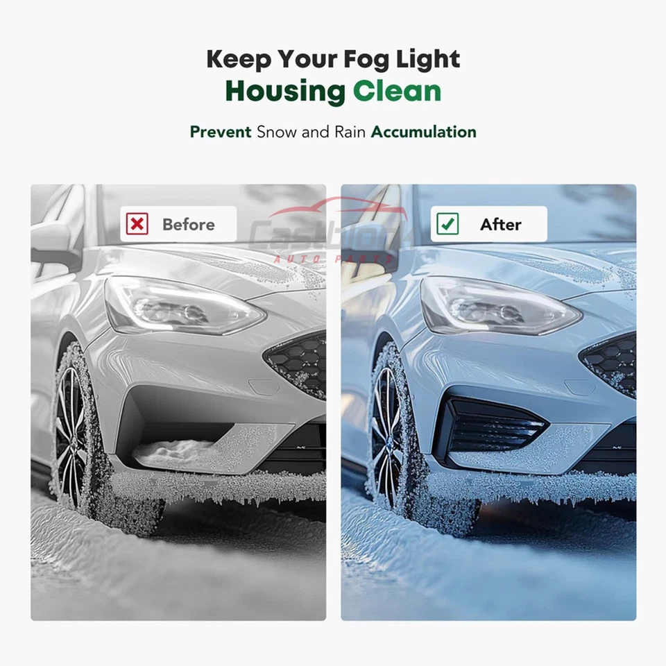 For Dodge Grand CARAVAN Ram 2011-2020 Passenger Side Fog Light Cover 68100708AA - Image 4 of 4