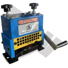 scrap waste copper wire stripper machine cable peeling machinery