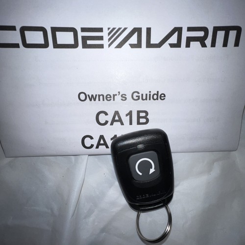 Code Alarm 1 Button Remote Start Transmitter Fob , CATX1B , FCC ID: H5OT45 - Picture 1 of 3