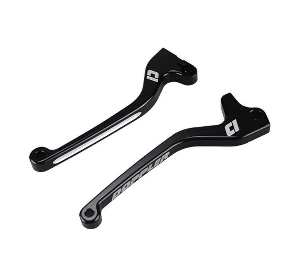 Levier de frein Doppler CNC noir haut de gamme pour MBK Booster et Rocket