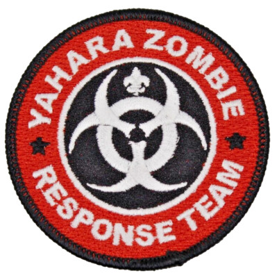 Yahara District Zombie Response Team Glacier's Edge Council Patch Wisconsin WI