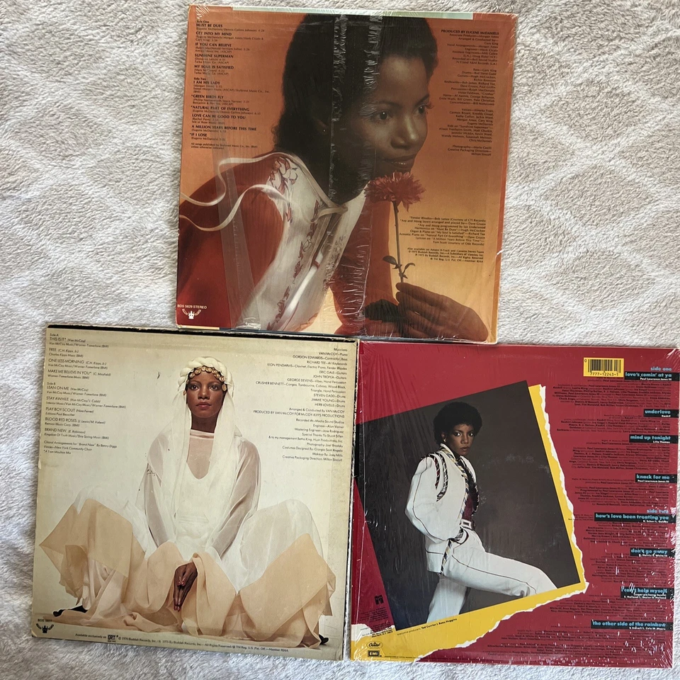 Melba Moore Lot Of 3 LP Vinyl Records- This Is It, Peach, The Other Side..  VG - Image 2 of 3