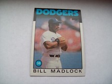 Bill Madlock Los Angeles LA DODGERS  1986 TOPPS #470 MLB BASEBALL