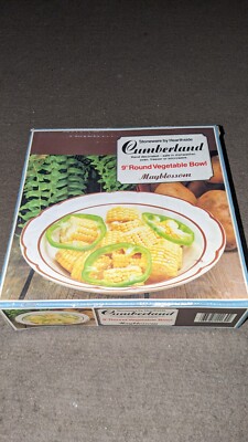 Mayblossom Vegetable Bowl(s) Cumberland Hearthside Stoneware White  Brown