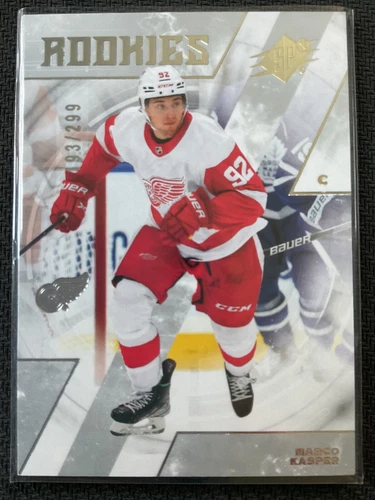 Marco Kasper 2023-24 Upper Deck SPX Rookies RC Card #193/299