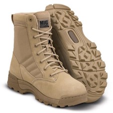 Mens Combat Military Army Boots Size 6 to 11 UK - POLICE SECURITY WORK FISHING