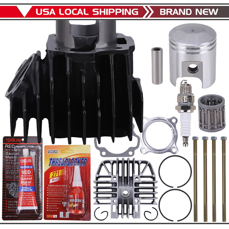 Kit de reconstrucción de extremo superior de junta de culata de pistón de 80 cilindros Yamaha PW80 PW 1983-2006 Foto 2 de 4