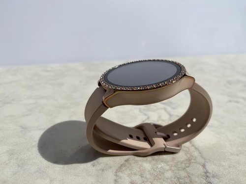 Samsung Galaxy Watch 4 40mm Pink Gold Aluminum Case Sport Band - 第 12/19 張圖片