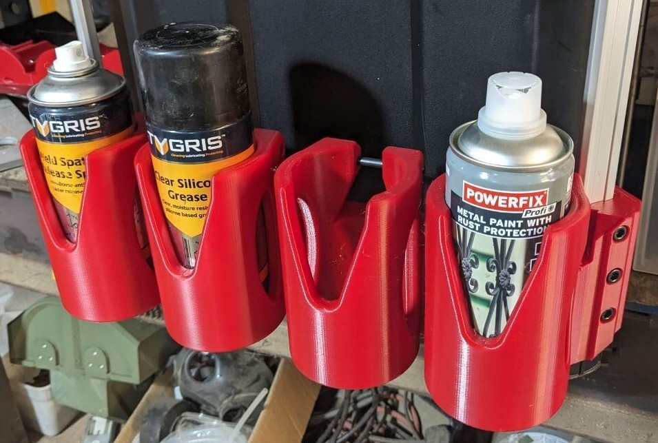 Milwaukee PACKOUT Rattle Can/Caulk/Sealant tube holders Rail mounted | eBay