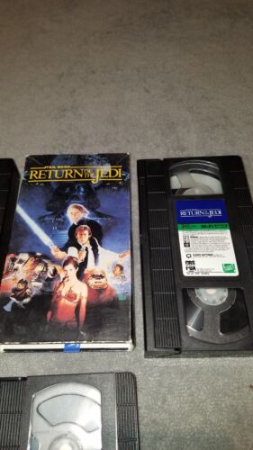 1992 Star Wars Original Trilogy VHS Tape Set (Fox Video) - Picture 3 of 5