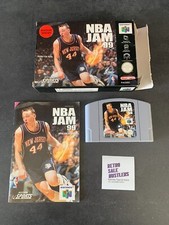Thumbnail of ebay&reg; auction 126529457102 | N64 - NBA Jam 99 - OVP, mit Anleitung und Schutzhülle