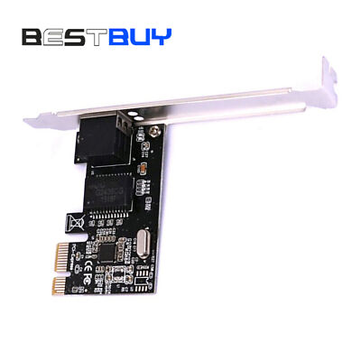 GIGABIT ETHERNET LAN PCI-E EXPRESS NETWORK CARD DESKTOP CONTROLLER 10/100/1000M