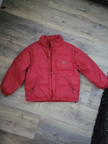 Napapijiri Childs red puffer jacket 