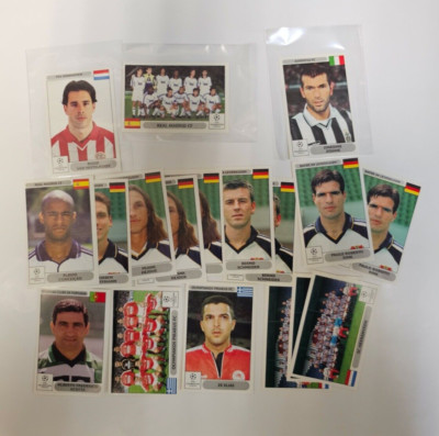 2000-01 Panini Champions League Stickers YOU PICK Real Madrid, Van Nistelrooy
