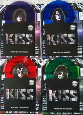 Kiss - 4 exclusive 7'' Vinyl Nothin to loose Hell or Hallelujah + 4 Metal Hammer