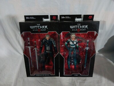 McFarlane Toys THE WITCHER WILD HUNT GERALT (VIPER ARMOR) & CIRI ELDER BLOOD