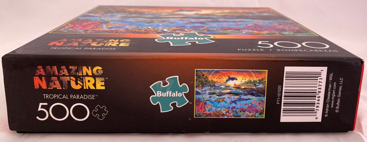 Buffalo Games Amazing Nature Tropical Paradise 500 Piece Jigsaw