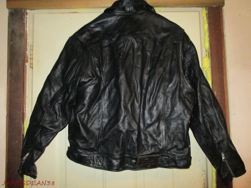 GENUINE MENS XL HARLEY DAVIDSON LEATHER JACKET COAT XL MANS - Picture 5 of 11