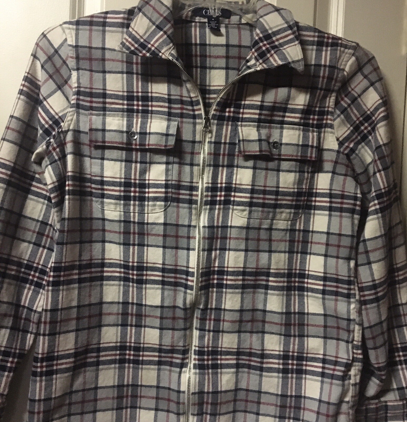 Chaps ~ Women’s ~ Jacket ~ Medium ~ Short ~ Plaid - image 10