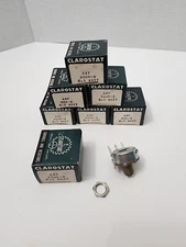 QTY 7 NEW Clarostat A47 Potentiometers (7) NOS 10MEG-S 0.5 Watt ..CBIN