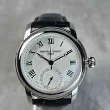Frédérique Constant Manufacture classic Silver 42 mm Men's Watch 