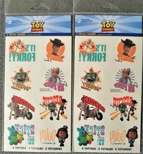 LOT OF 16 DISNEY PIXAR TOY STORY 4 TEMPORARY TATTOOS PARTY FAVORS/TREATS/REWARD