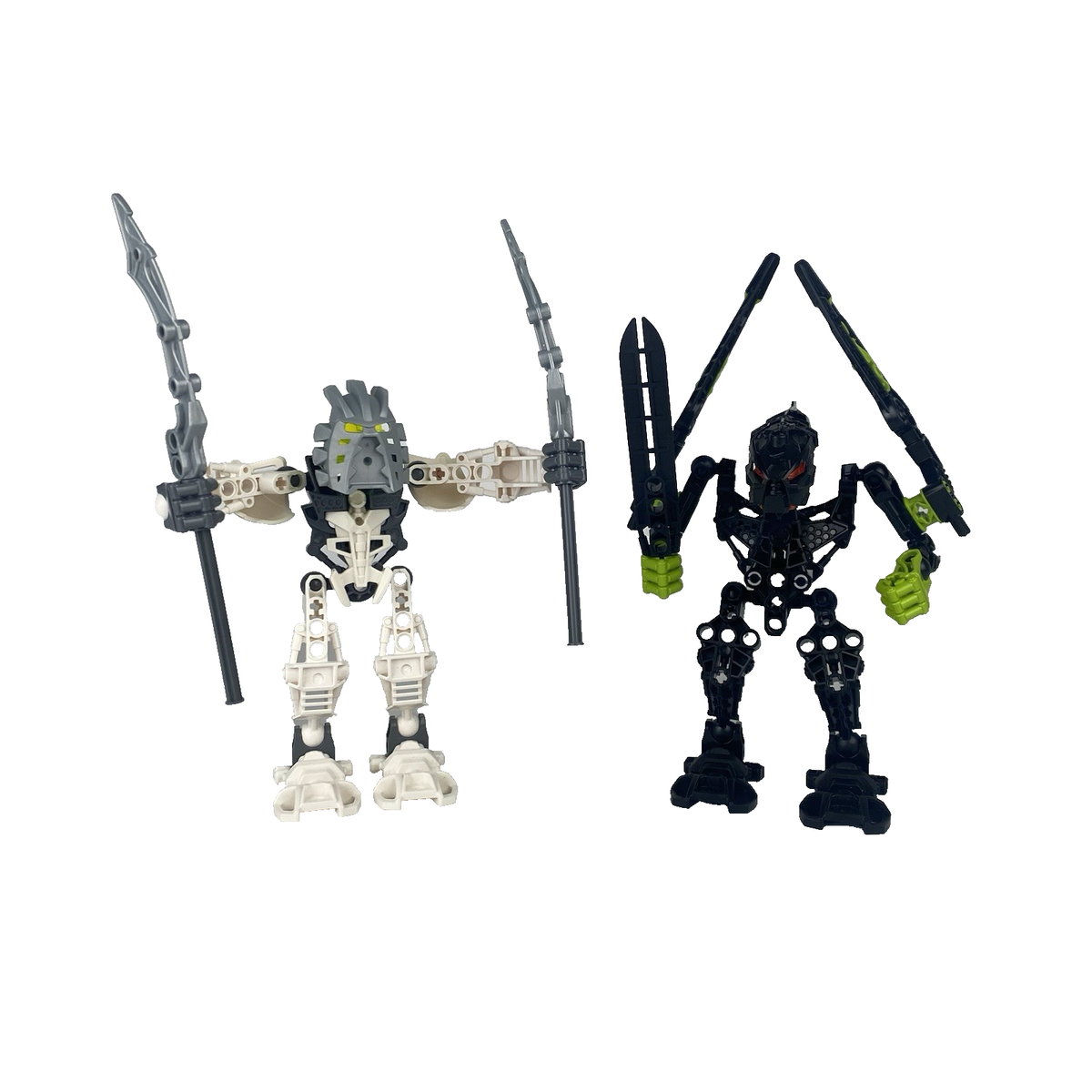 LEGO Bionicle Stars 7135 7136 Takanuva Skrall W Manual Glatorian