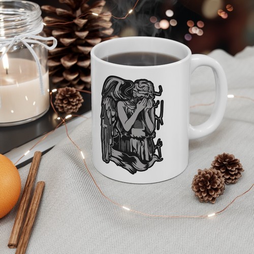 Weeping Angel Assassin | 11 o 15 oz | Taza | Color Morph | Doctor Who | TARDIS - Imagen 5 de 13