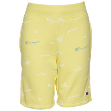 CHAMPION MULTI LOGO MIX SHORTS BOYS SIZE SMALL NEW CADMIUM COMFORTABLE RARE