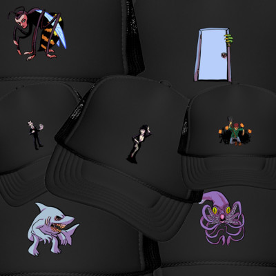 Foamie Trucker Hat (Richardson 113) - Monsters