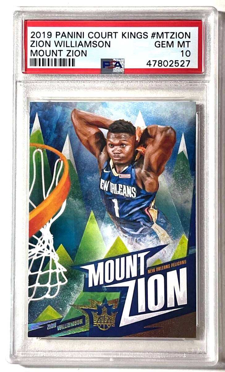 2019 COURT KINGS RARE MOUNT ZION PSA GEM MINT 10 ZION