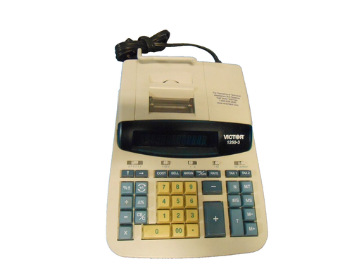 Victor 1260-3 Printing Calculator - Picture 2 of 7
