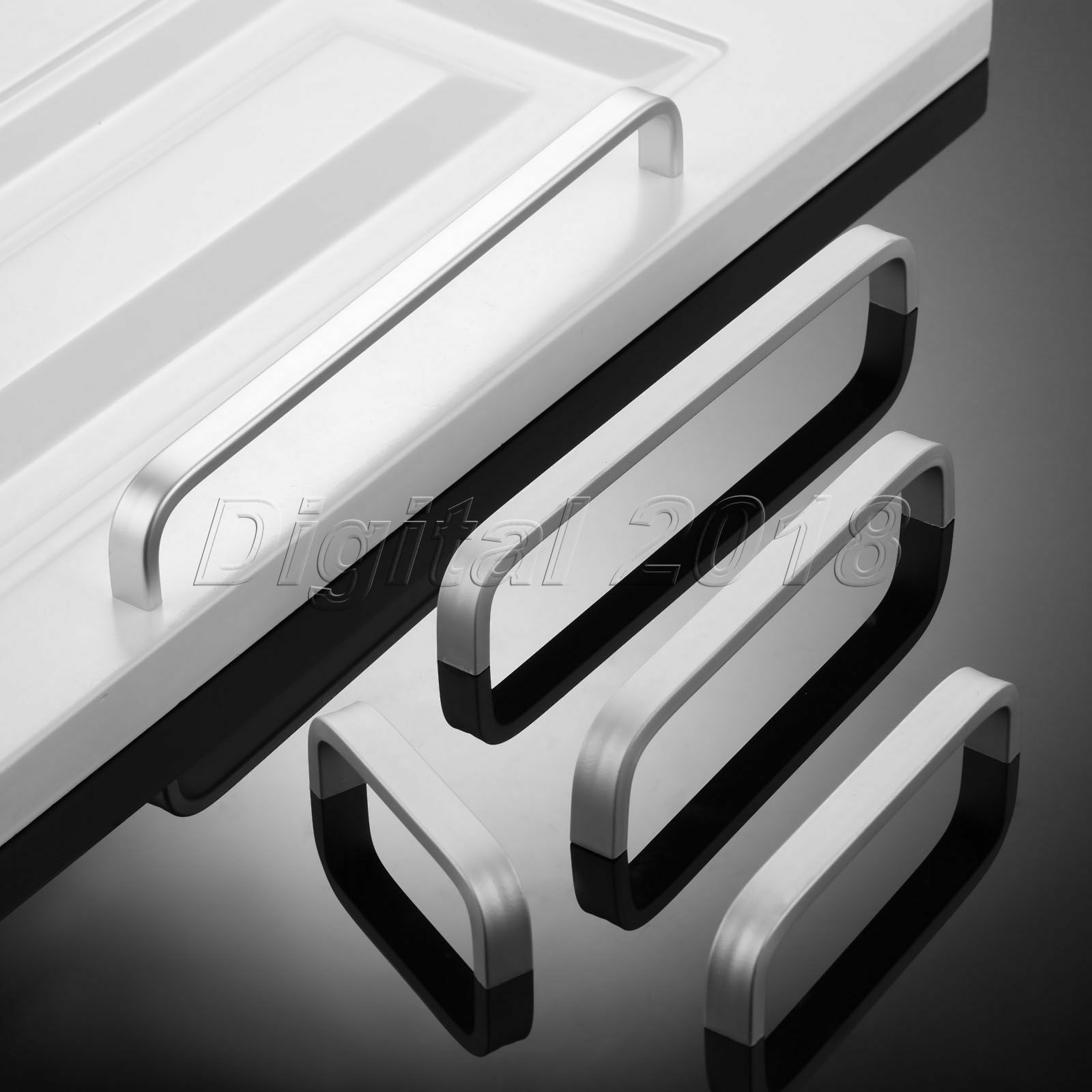 Solid Wardrobe Cabinet Knob Handle Cupboard Closet Furniture Drawer Door Pull-image