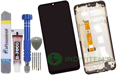 Für Oppo Realme C11 RMX2185 Display Komplettes Bildschirm LCD + Rahmen