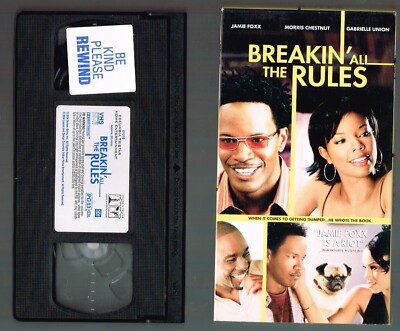 Breakin' All The Rules Jamie Foxx Morris Chestnut Gabrielle Union VHS