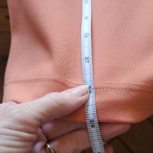 Terracota parisina Sharagano sin mangas talla Vestido 14 - Imagen 10 de 11