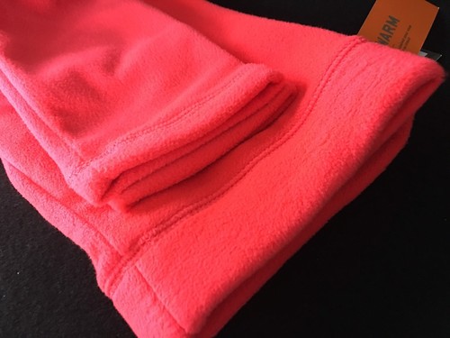 Old Navy Fleece Skinny Pants Size L Girls Active Go Warm Neon Orange Sports Wear - Picture 11 of 12