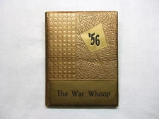 1956 CHESTER CENTER SCHOOL YEARBOOK KEYSTONE IN INDIANA