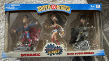 SDCC Exclusive 04 DC Headstrong Heroes Bobblehead Superman Batman & Wonder Woman